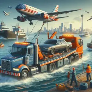 Long Distance Towing: A Look at Car Shipping in Bay City 6 Car Shipping Services