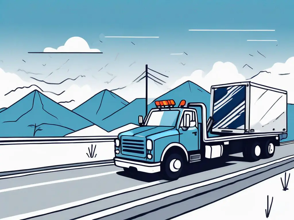 How to Choose the Right Insurance for Long Distance Towing 2 A tow truck on a long highway