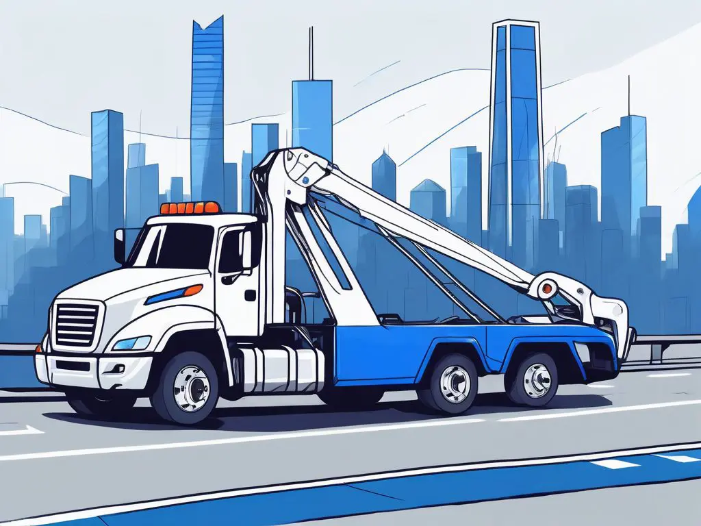 The Latest Technologies in Long Distance Towing: Innovations and Advances 2 A modern tow truck equipped with the latest technologies