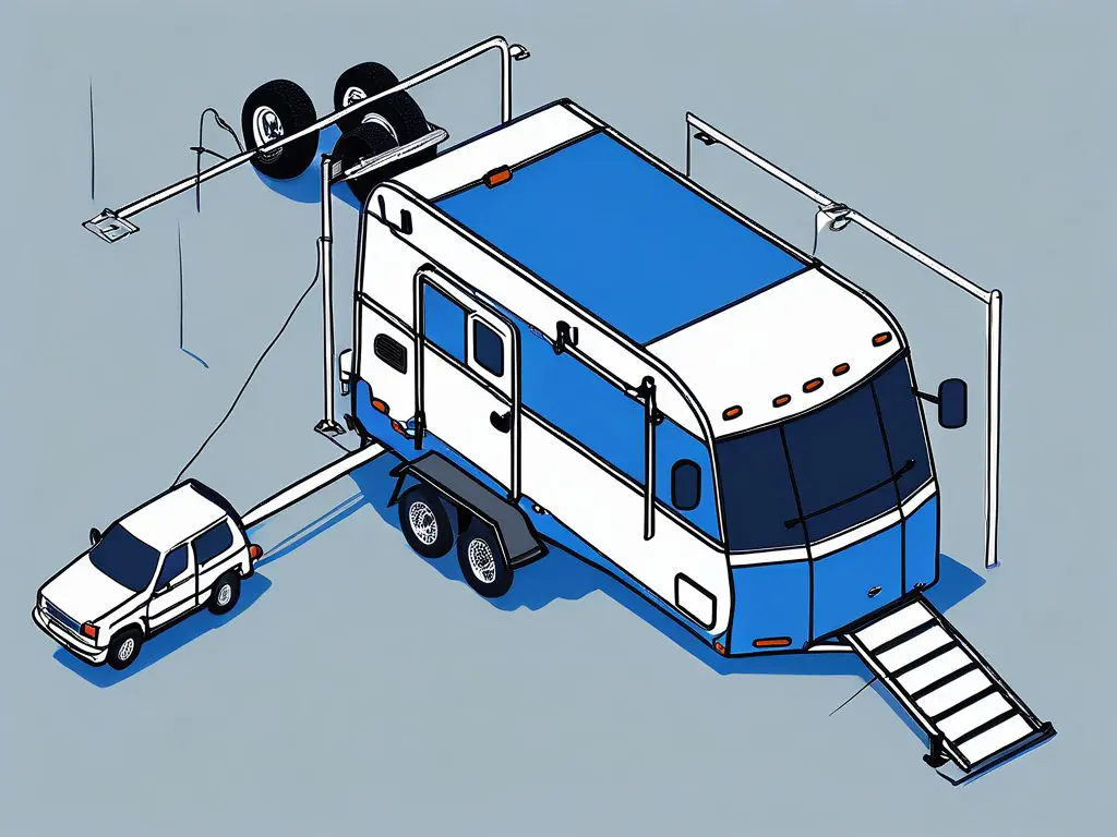 Pre-Trip Inspection Checklist for Long Distance Towing 2 A trailer attached to a vehicle