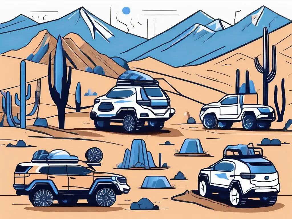 How to Prepare Your Vehicle for Different Terrains in Long Distance Towing 2 A variety of terrains such as a mountainous landscape