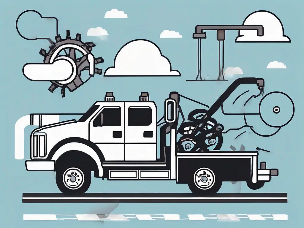 The Most Common Issues in Long Distance Towing and How to Solve Them 2 A tow truck on a long road