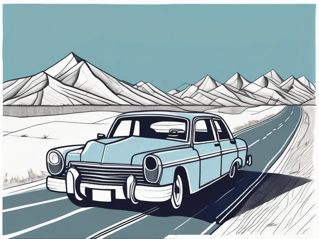 What to Do If Your Car Breaks Down Far from Home 2 A broken down car on a deserted highway