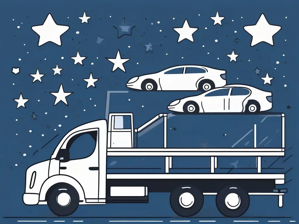 The Importance of Customer Reviews in Choosing an Auto Transport Company 2 A car being loaded onto a transport truck