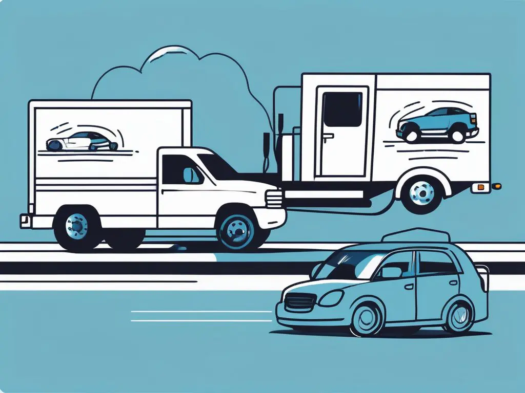 The Role of Customer Service in Auto Transport 2 A car being loaded onto an auto transport truck