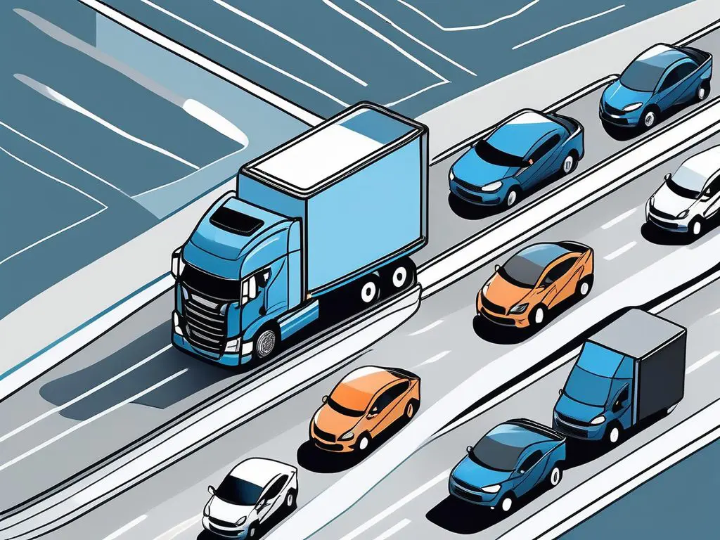 The Benefits of Using Experienced Drivers for Auto Transport 2 A sleek transport truck on an open highway