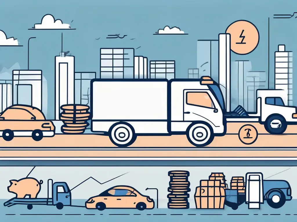 How to Save Money on Car Shipping: Tips and Tricks 2 A car being loaded onto a transport truck