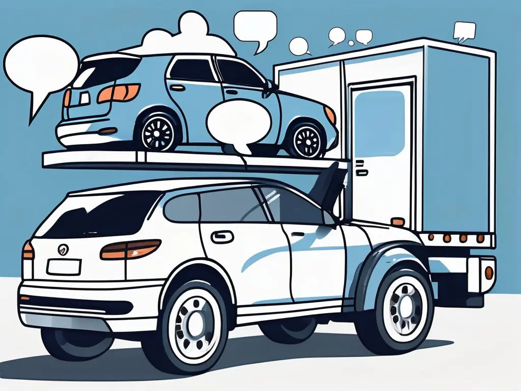 Top Questions to Ask Your Car Transport Service Provider 2 A car being loaded onto a transport truck