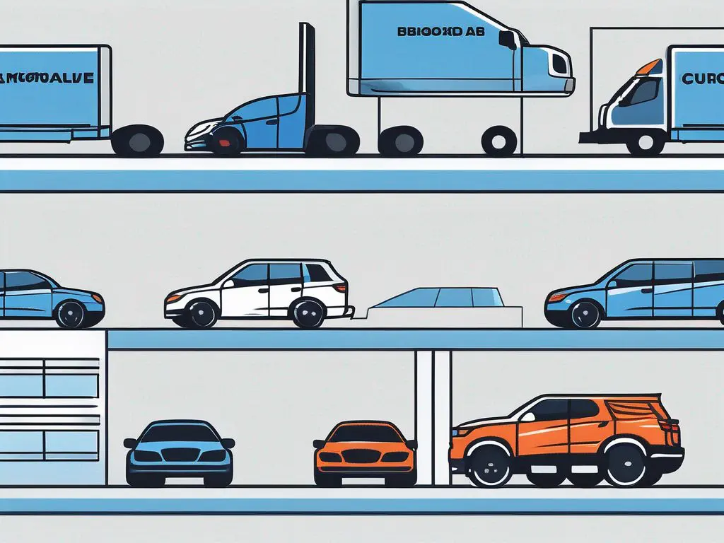 Benefits of using a dedicated car hauler over a broker 2 A dedicated car hauler truck loaded with cars on a road