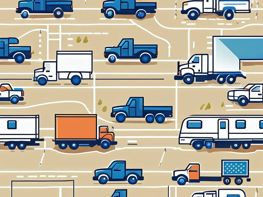 Legal Requirements and Regulations for Interstate Vehicle Transport 2 Draw an illustration of a diverse array of vehicles