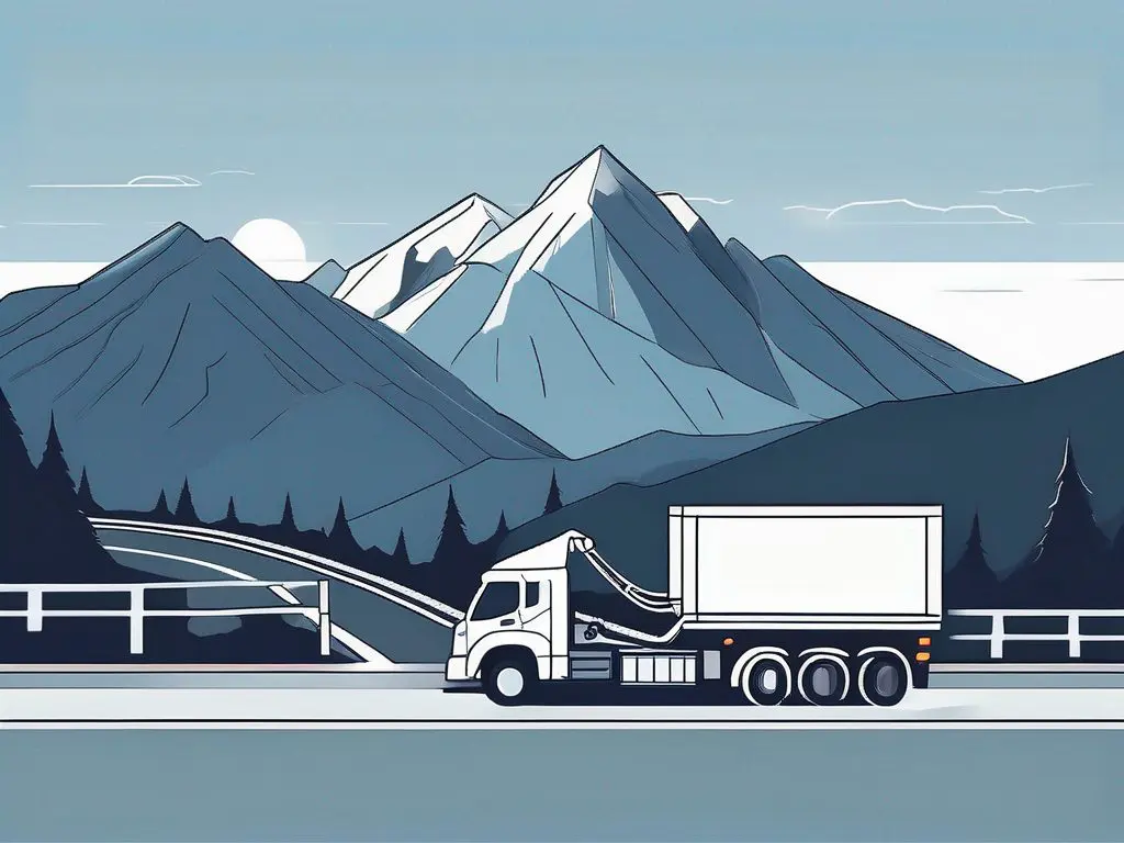 What to expect during the long distance towing process 2 A tow truck in action