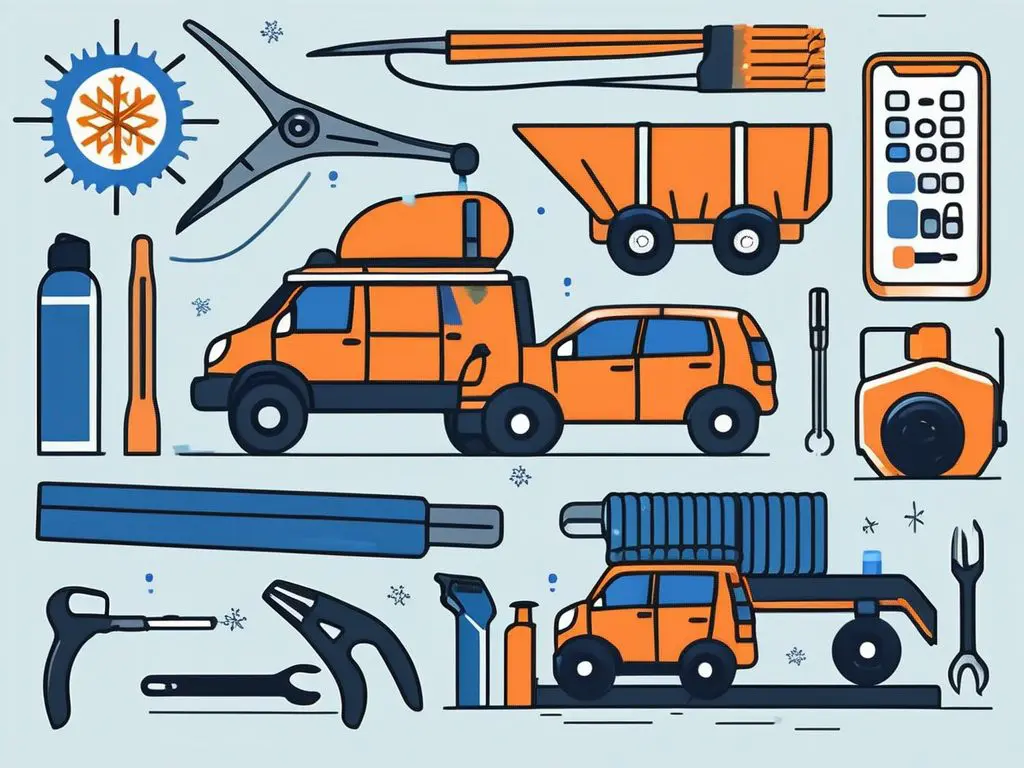 How to prepare your vehicle for seasonal long distance transport 2 Draw an illustration of a vehicle being meticulously checked and prepared for transport