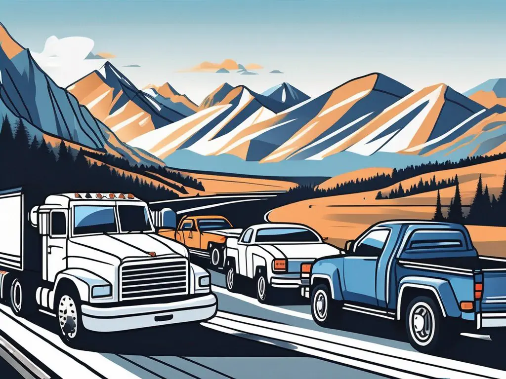 Long-Distance Towing: The Most Affordable Options for 2025 2 A scenic highway stretching into the distance