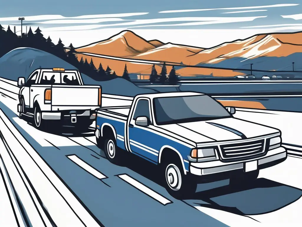 Why Long-Distance Towing Is Essential for Car Dealerships 2 A tow truck in action