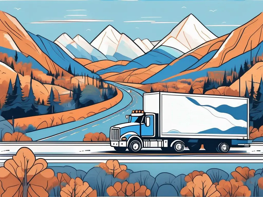Cross-Country Auto Transport: What to Expect 2 A scenic highway stretching across diverse landscapes
