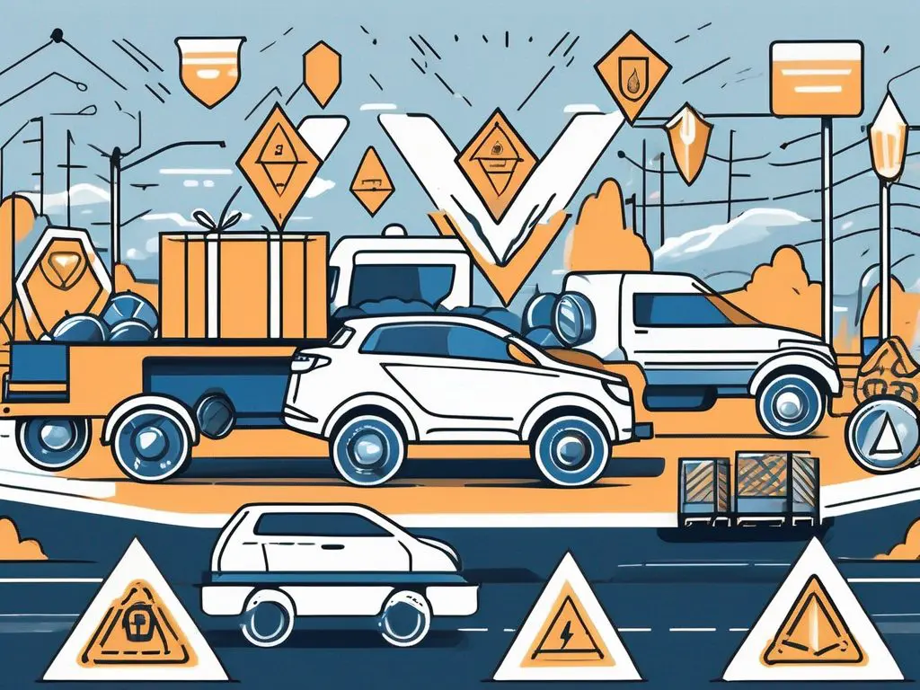 The Role of Insurance in Car Shipping 2 An abstract representation of a car being securely transported on a truck