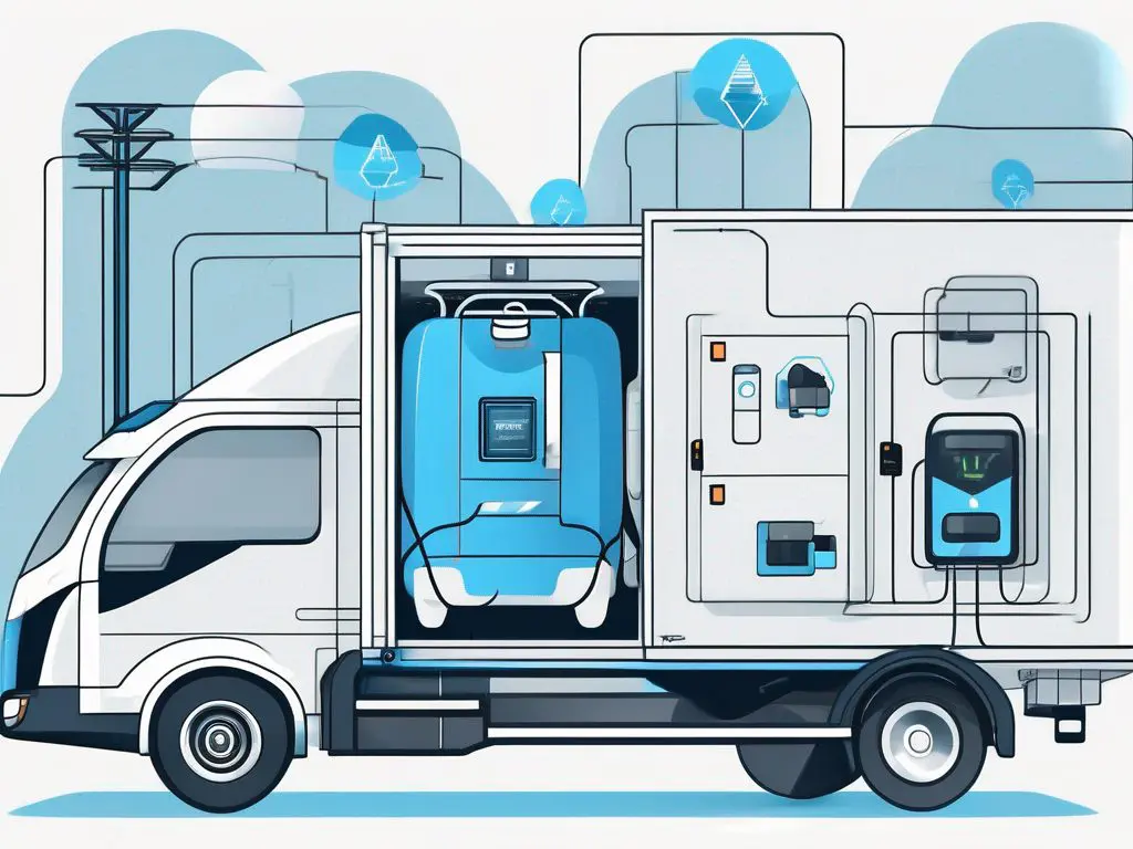 Shipping an Electric Vehicle: What Makes It Different 2 An electric vehicle being loaded onto a specialized transport truck